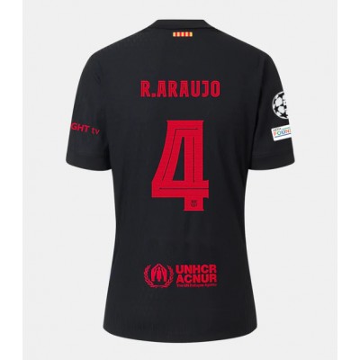 Dres Barcelona Ronald Araujo #4 Gostujuci 2024-25 Kratak Rukav Dres Barcelona Ronald Araujo #4 Gostujuci 2024-25 Kratak Rukav